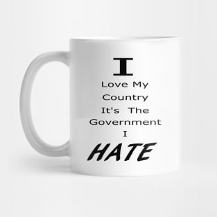 Love My Country Classic Mug